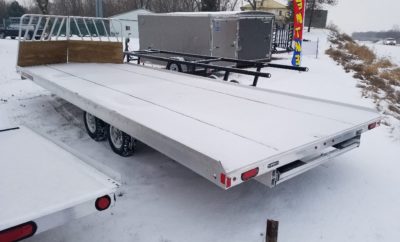 8.5′ X 22′ 4 Place Snowmobile Trailer Rental