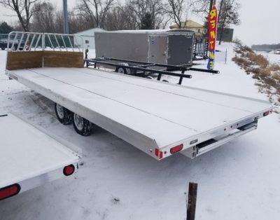 8.5′ X 22′ 4 Place Snowmobile Trailer Rental